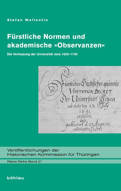 Cover-Bild Fürstliche Normen und akademische »Observanzen«