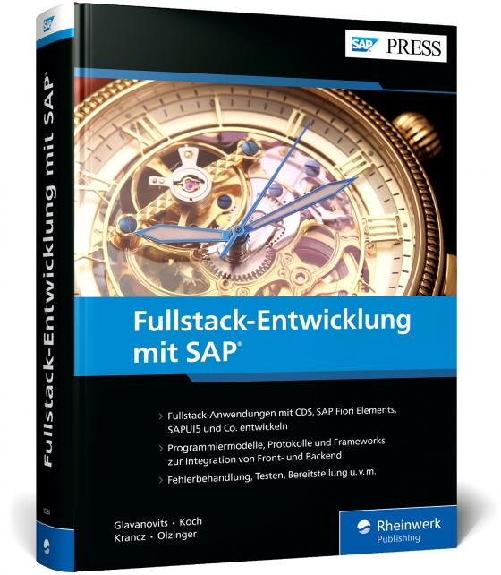 Cover-Bild Fullstack-Entwicklung mit SAP