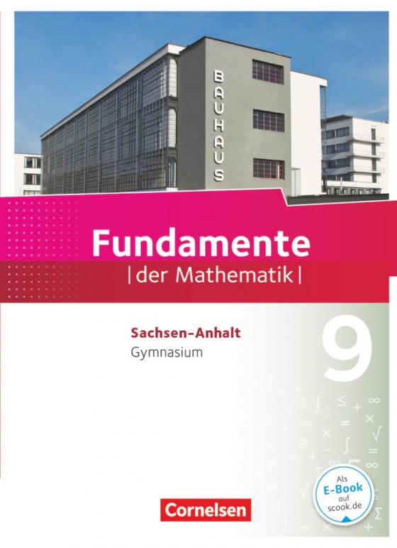 Cover-Bild Fundamente der Mathematik - Sachsen-Anhalt ab 2015 - 9. Schuljahr