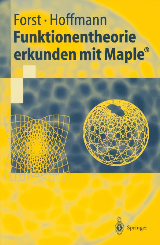 Cover-Bild Funktionentheorie erkunden mit Maple®