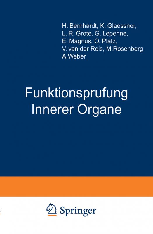 Cover-Bild Funktionsprufung Innerer Organe