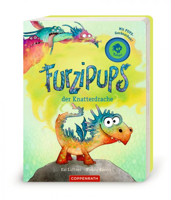 Cover-Bild Furzipups, der Knatterdrache (Pappbilderbuch)