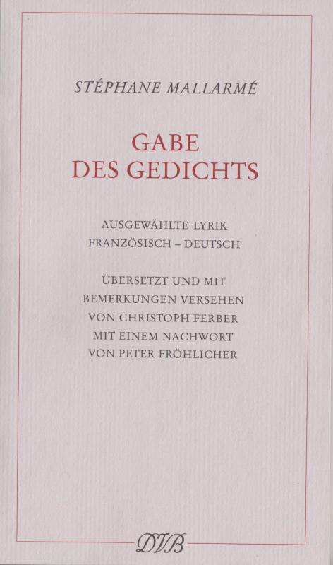 Cover-Bild Gabe des Gedichts