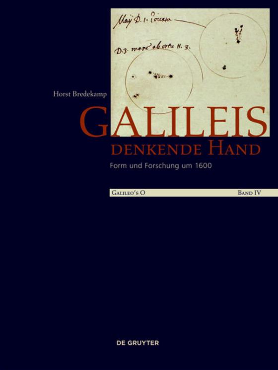 Cover-Bild Galileo's O / Galileis denkende Hand