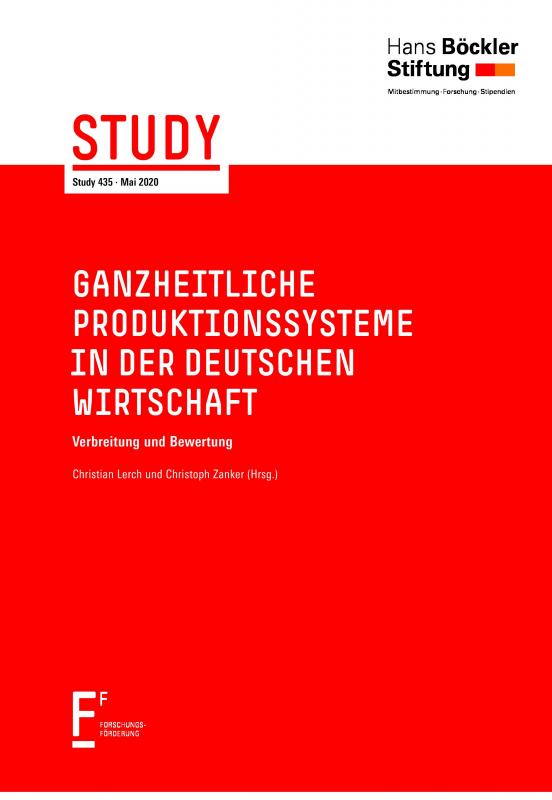 Cover-Bild Ganzheitliche Produktionssysteme in der deutschen Wirtschaft