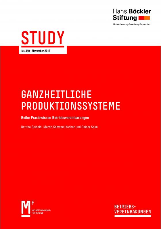 Cover-Bild Ganzheitliche Produktionssysteme