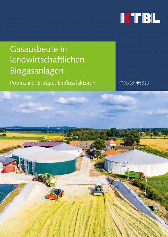 Cover-Bild Gasausbeute in landwirtschaftlichen Biogasanlagen