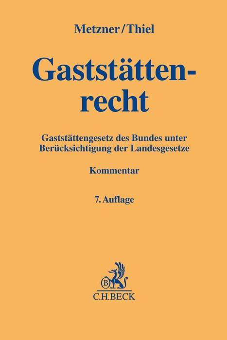 Cover-Bild Gaststättenrecht