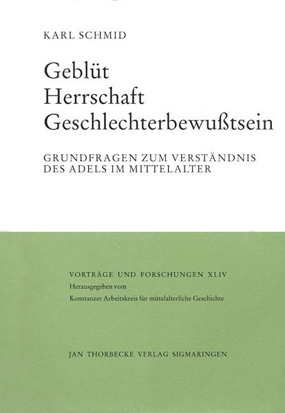 Cover-Bild Geblüt - Herrschaft - Geschlechterbewusstsein