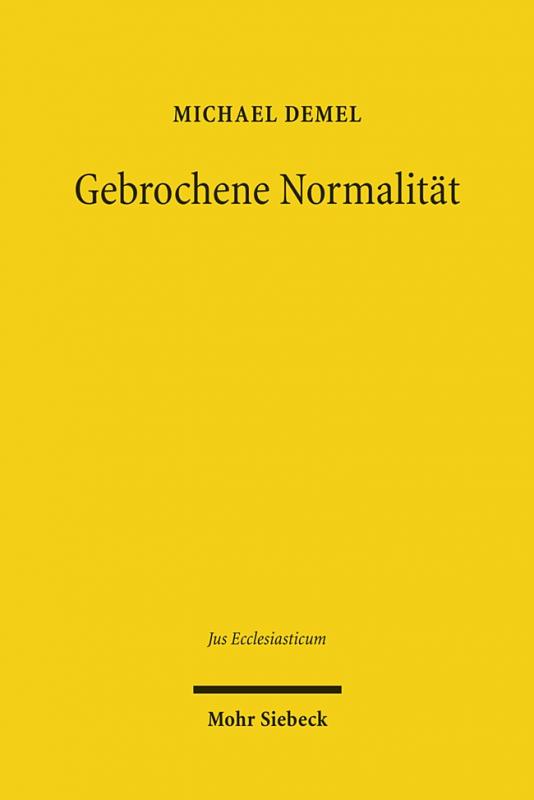 Cover-Bild Gebrochene Normalität