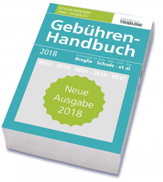 Cover-Bild Gebühren-Handbuch 2018