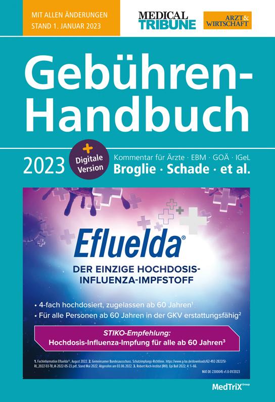 Cover-Bild Gebühren-Handbuch 2023