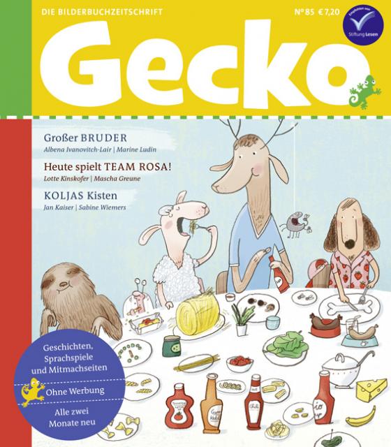 Cover-Bild Gecko Kinderzeitschrift Band 85
