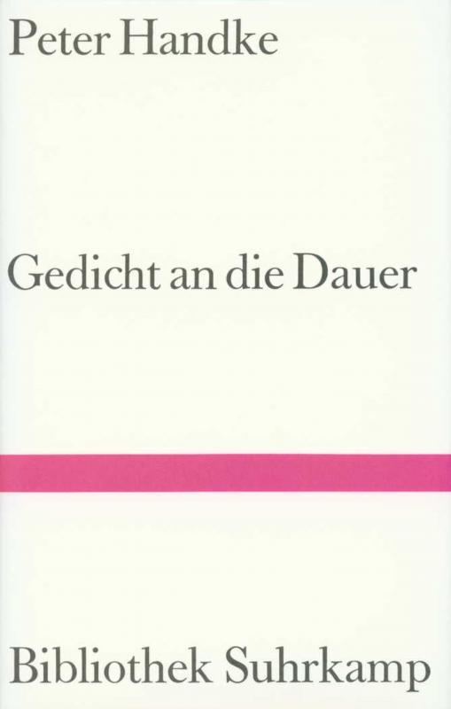 Cover-Bild Gedicht an die Dauer