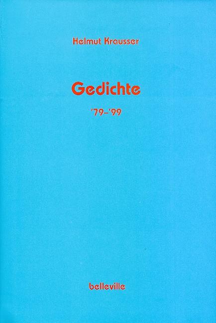 Cover-Bild Gedichte '79-'99