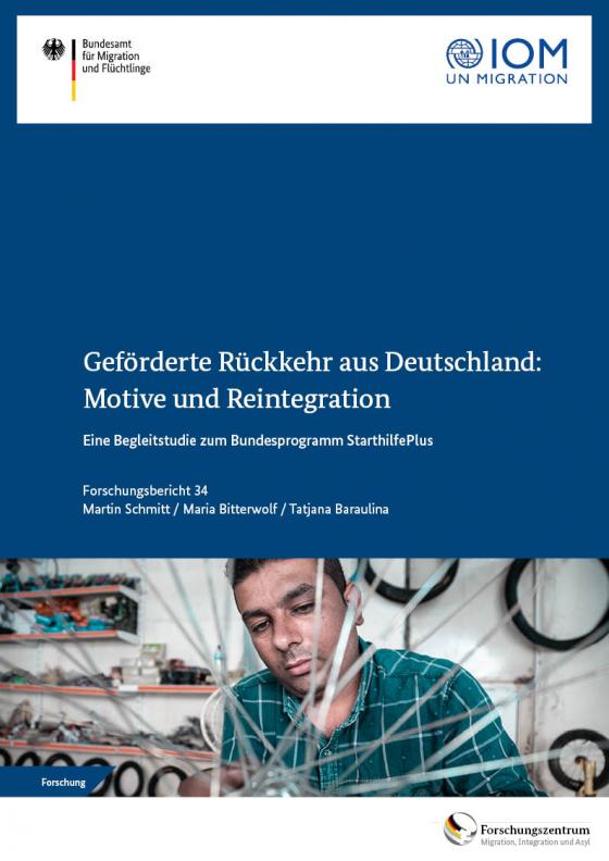 Cover-Bild Geförderte Rückkehr aus Deutschland: Motive und Reintegration.