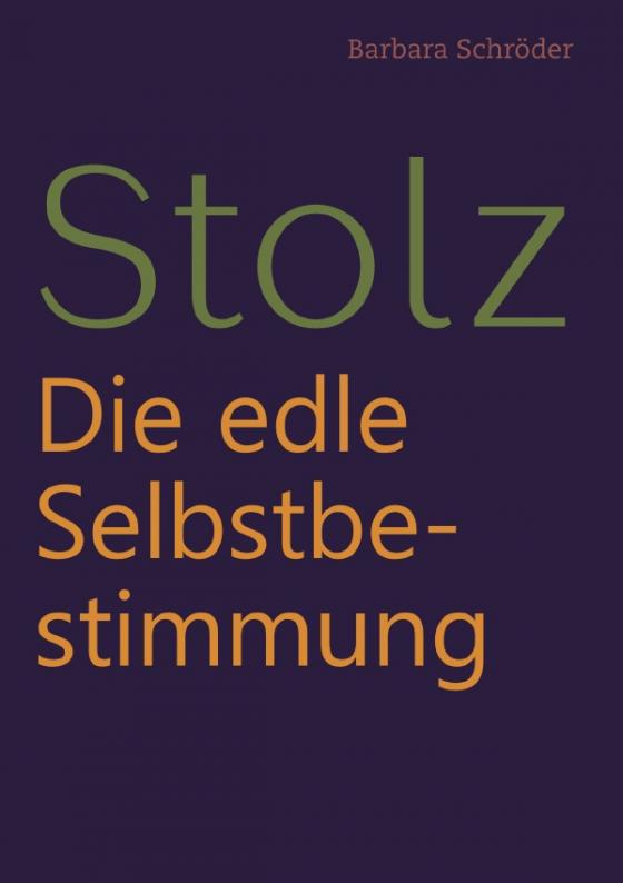 Cover-Bild Gefühle und Genüsse / STOLZ