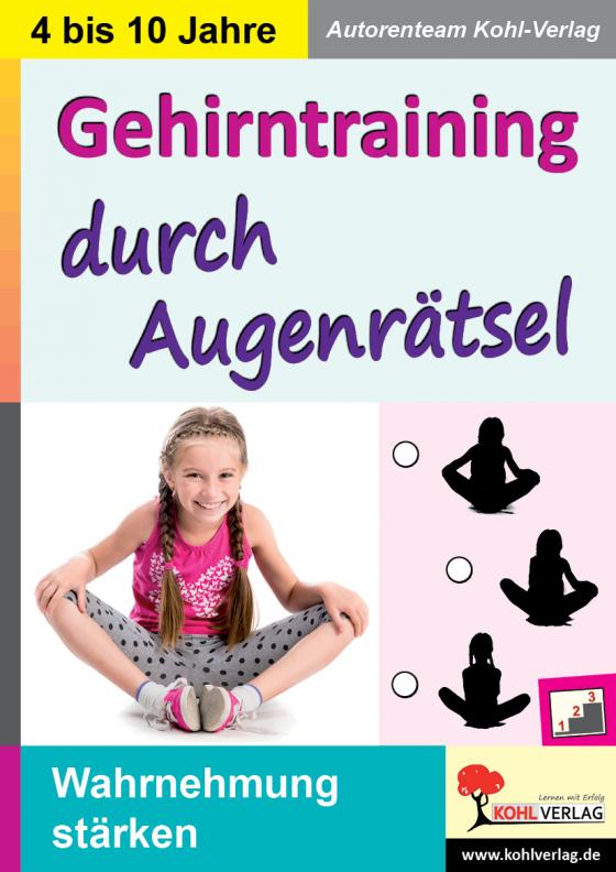 Cover-Bild Gehirntraining durch Augenrätsel