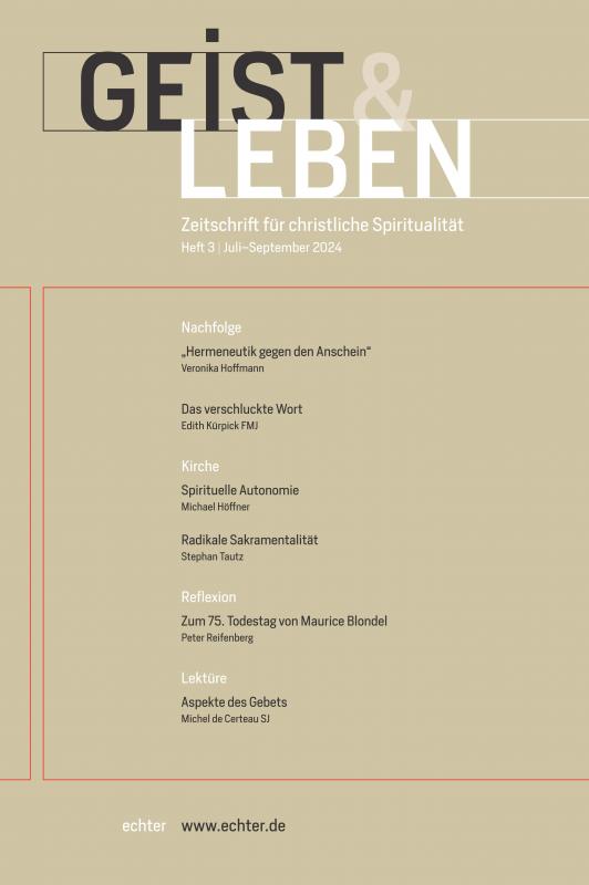 Cover-Bild Geist & Leben 3/2024