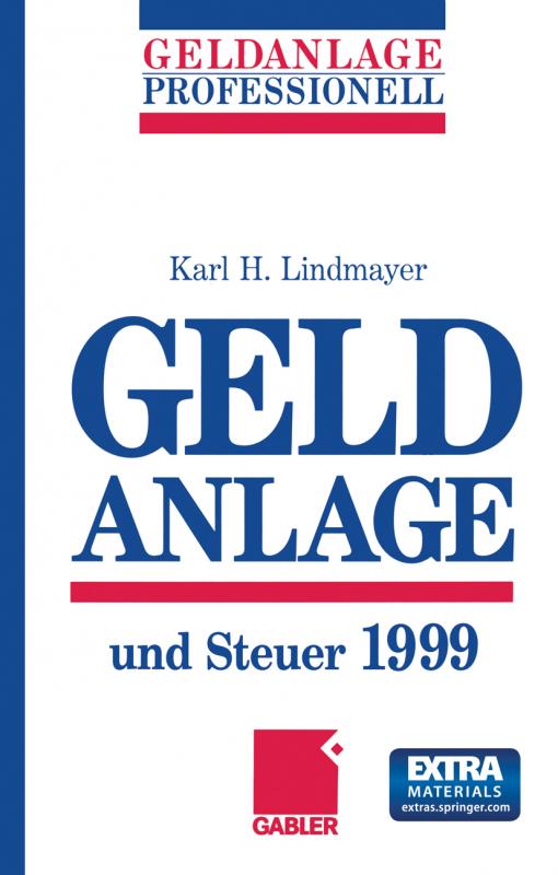 Cover-Bild Geldanlage und Steuer 1999