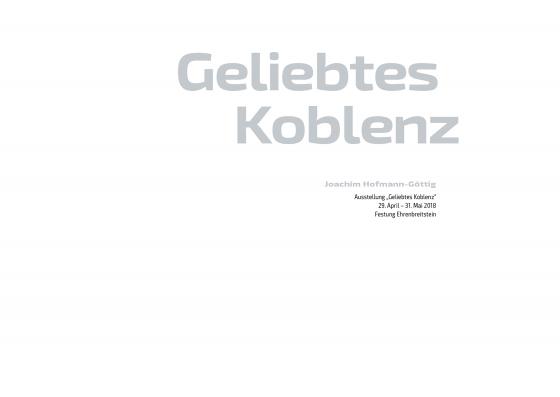 Cover-Bild Geliebtes Koblenz