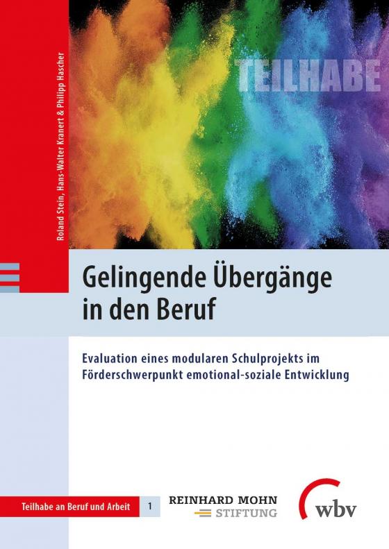 Cover-Bild Gelingende Übergänge in den Beruf