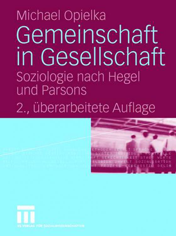 Cover-Bild Gemeinschaft in Gesellschaft