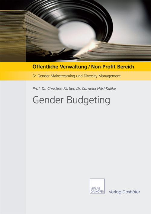 Cover-Bild Gender Budgeting