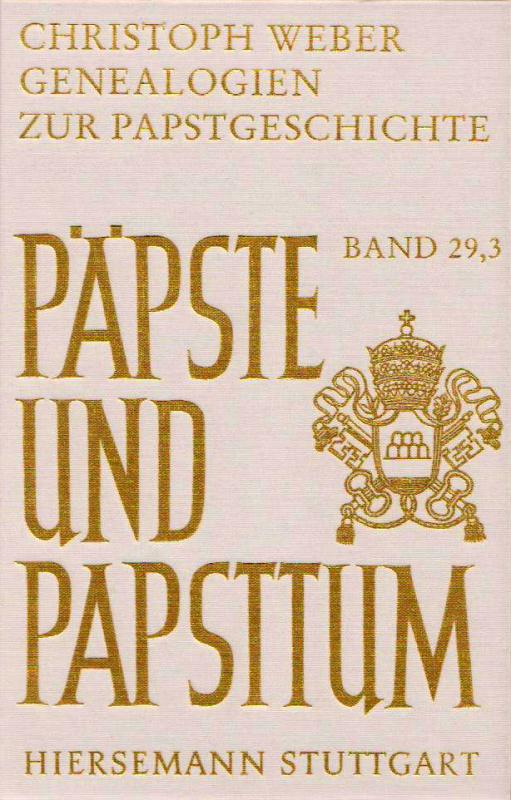 Cover-Bild Genealogien zur Papstgeschichte