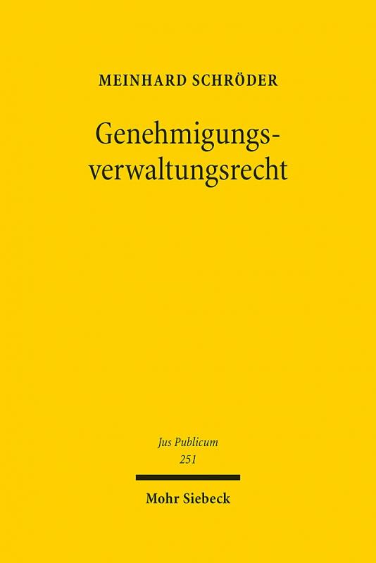 Cover-Bild Genehmigungsverwaltungsrecht