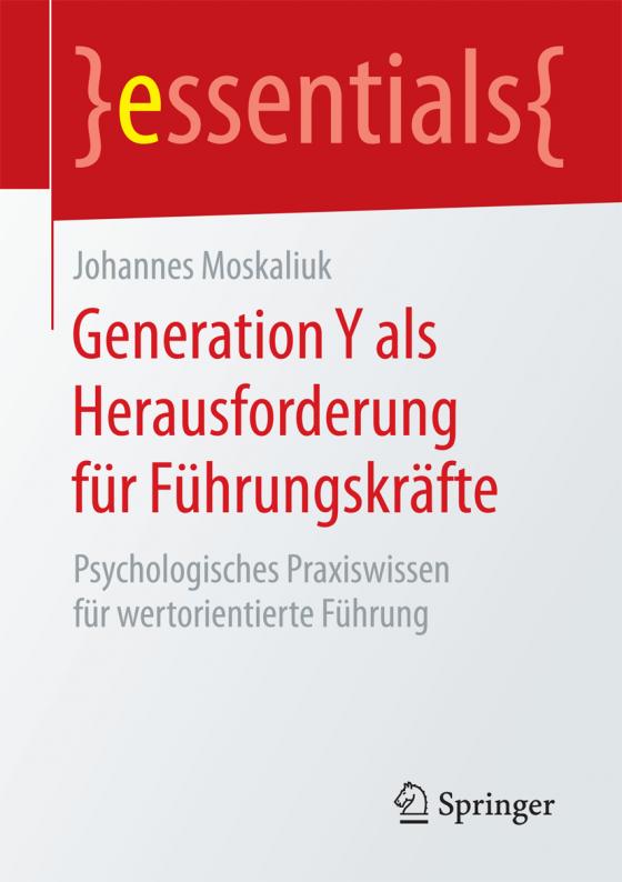 Cover-Bild Generation Y als Herausforderung für Führungskräfte