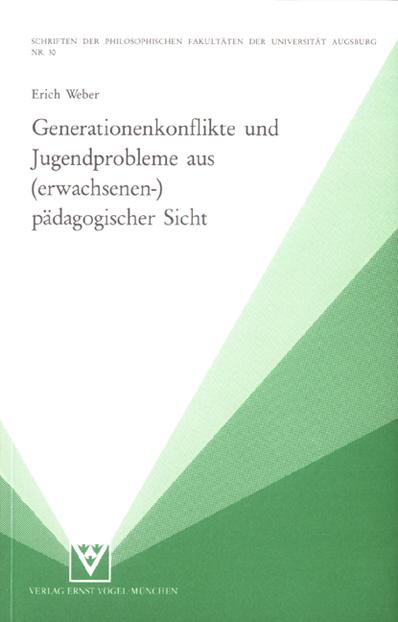 Cover-Bild Generationenkonflikte und Jugendprobleme aus (erwachsenen-)pädagogischer Sicht