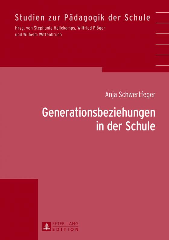 Cover-Bild Generationsbeziehungen in der Schule