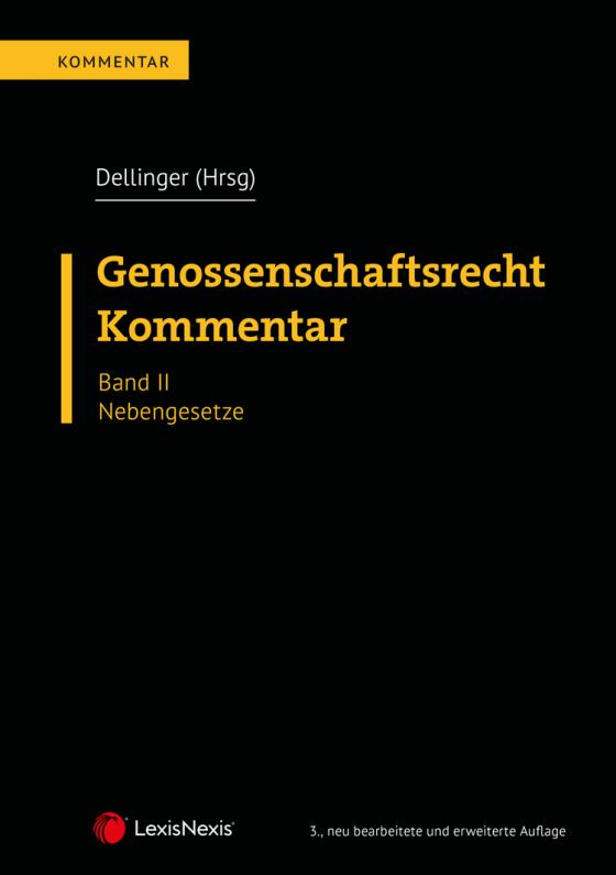 Cover-Bild Genossenschaftsrecht - Kommentar