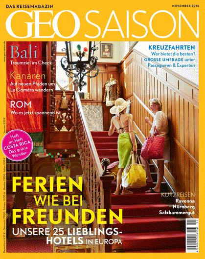 Cover-Bild GEO Saison / GEO Saison 11/2016