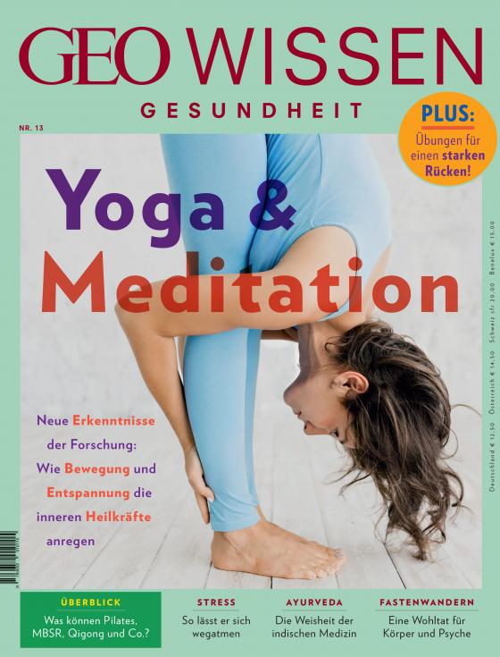 Cover-Bild GEO Wissen Gesundheit / GEO Wissen Gesundheit 13/20 - Yoga & Meditation