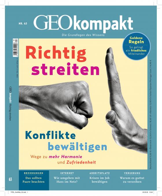 Cover-Bild GEOkompakt / GEOkompakt mit DVD 63/2020 - Richtig streiten - Konflikte bewältigen