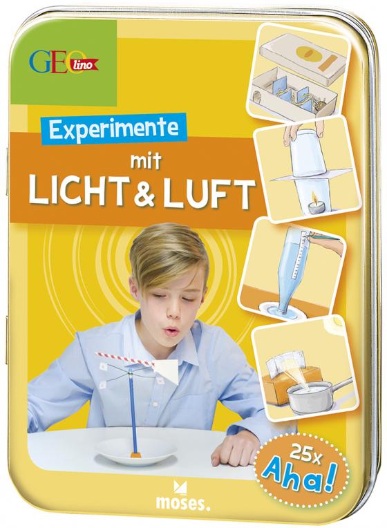 Cover-Bild GEOlino Experimente mit Licht & Luft