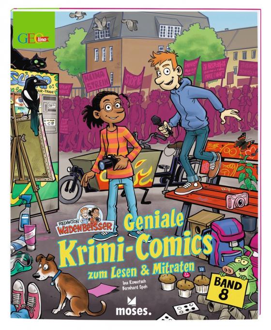 Cover-Bild GEOlino Wadenbeißer - Geniale Krimi-Comics Band 8