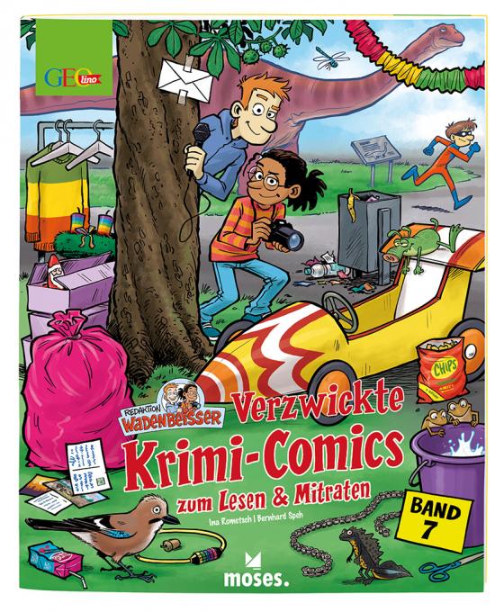Cover-Bild GEOlino Wadenbeißer - Verzwickte Krimi-Comics zum Lesen & Mitraten Band 7