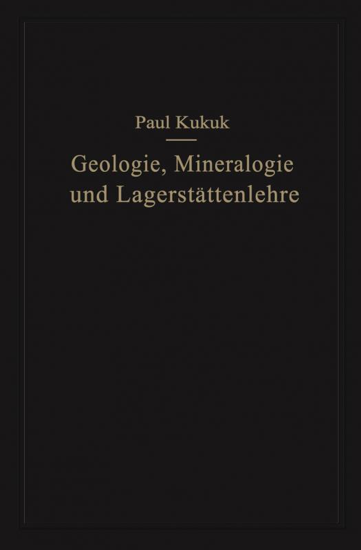 Cover-Bild Geologie, Mineralogie und Lagerstättenlehre