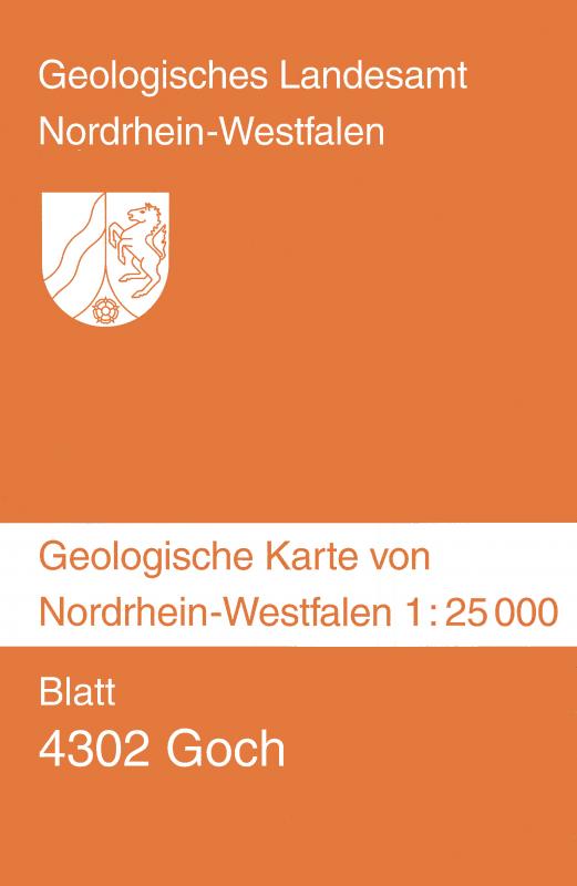 Cover-Bild Geologische Karten von Nordrhein-Westfalen 1:25000 / Goch