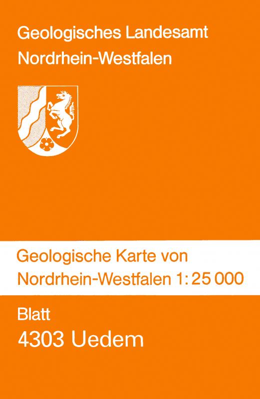 Cover-Bild Geologische Karten von Nordrhein-Westfalen 1:25000 / Uedem