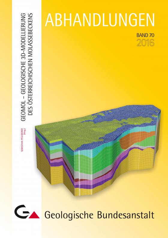 Cover-Bild GeoMol - Geologische 3D-Modellierung des österreichischen Molassebeckens und Anwendungen in der Hydrogeologie und Geothermie im Grenzgebiet von Oberösterreich und Bayern
