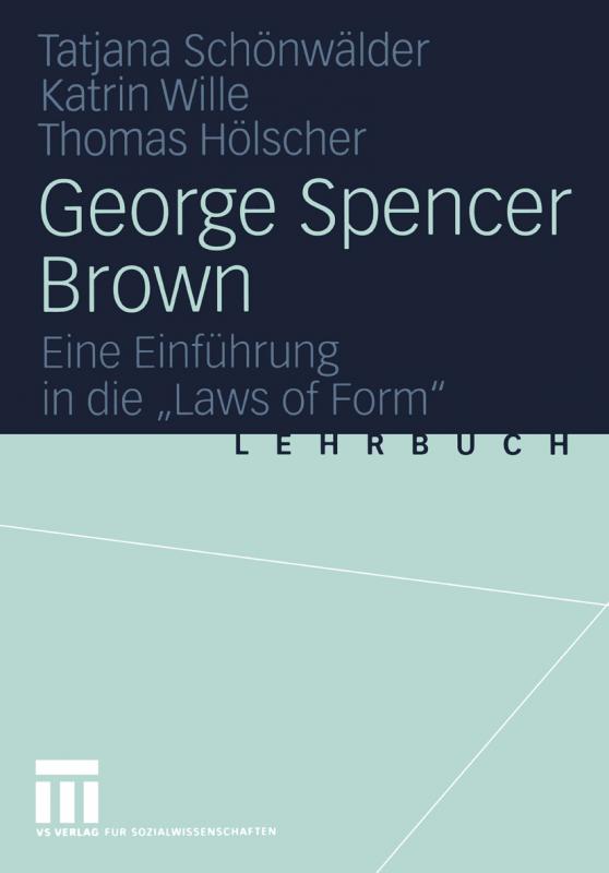 Cover-Bild George Spencer Brown