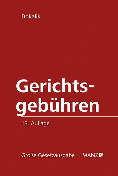 Cover-Bild Gerichtsgebühren