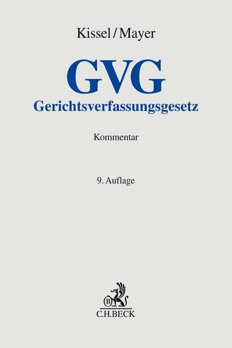 Cover-Bild Gerichtsverfassungsgesetz