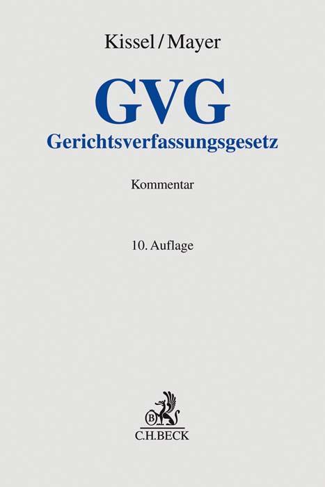 Cover-Bild Gerichtsverfassungsgesetz