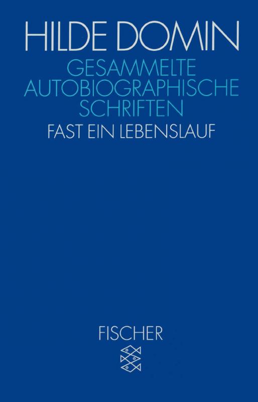 Cover-Bild Gesammelte autobiographische Schriften