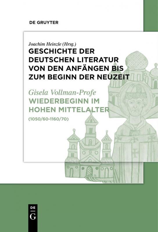 Cover-Bild Geschichte der deutschen Literatur von den Anfängen bis zum Beginn... / Wiederbeginn volkssprachiger Schriftlichkeit im hohen Mittelalter